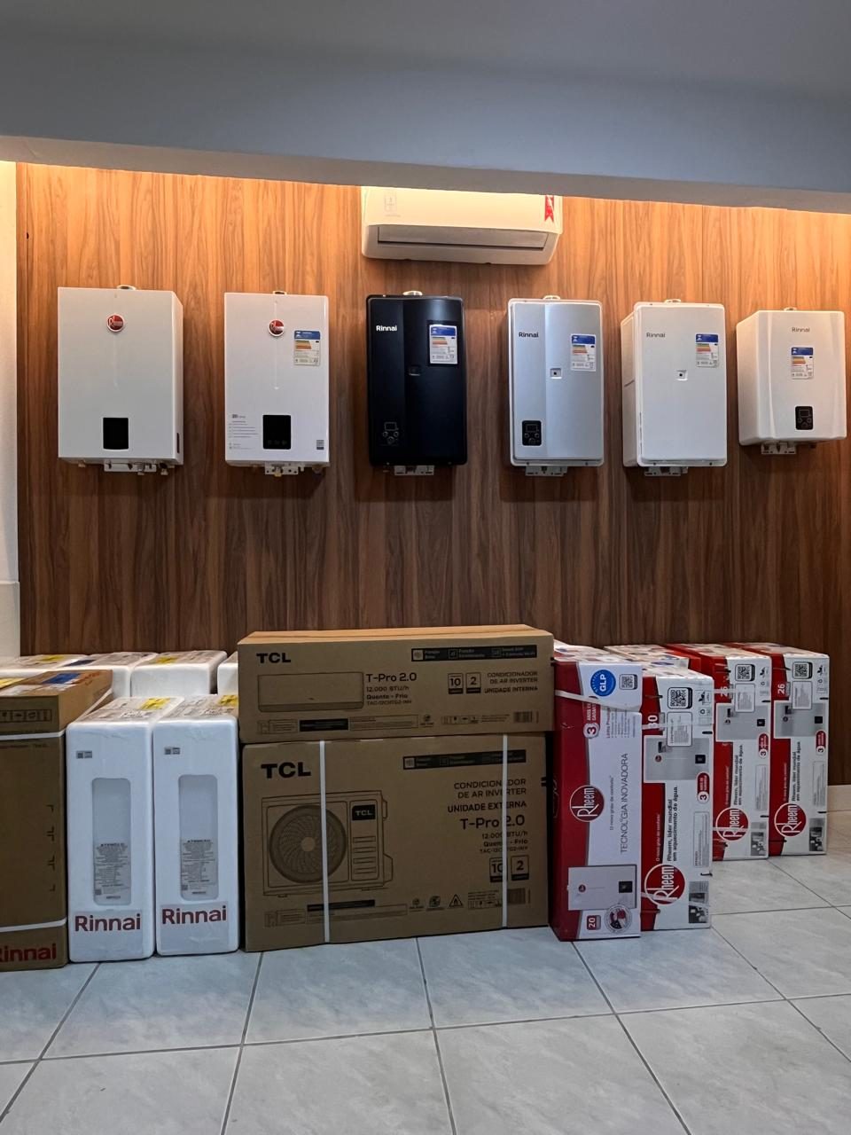 Venda de ar-condicionado na loja Top Climatização